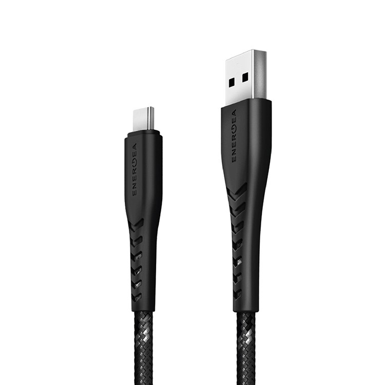 Кабель Energea NyloFlex USB-A to USB-C 5A Black 1.5 м