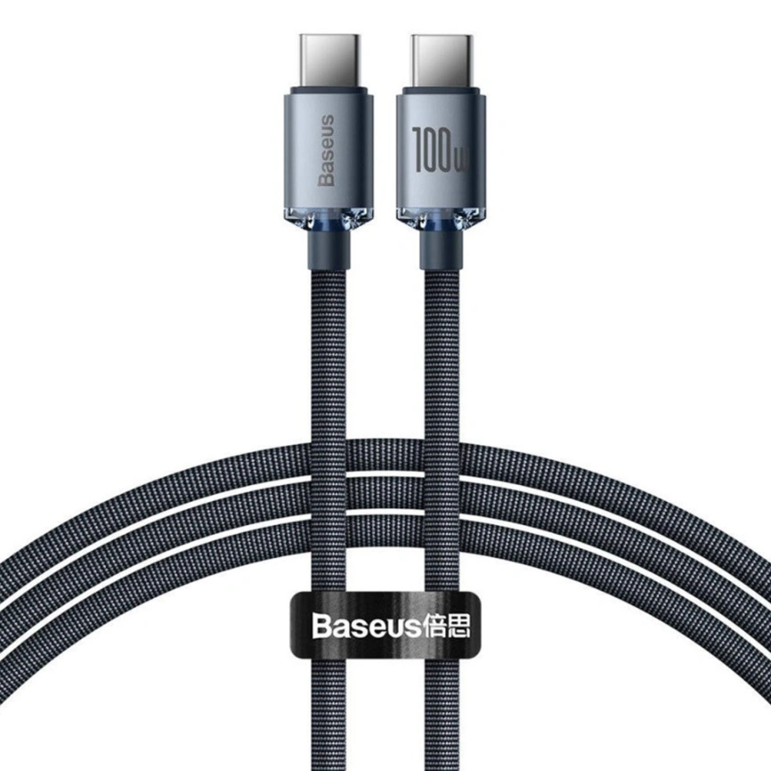 Кабель Baseus USB-C/USB-C 100W 2m CAJY000701 Blue