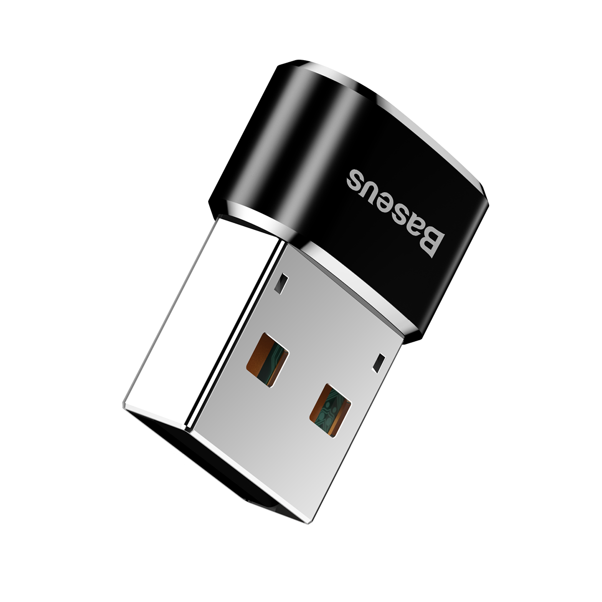 Адаптер Baseus USB Male To Type-C Female Adapter Converter 5A Черный