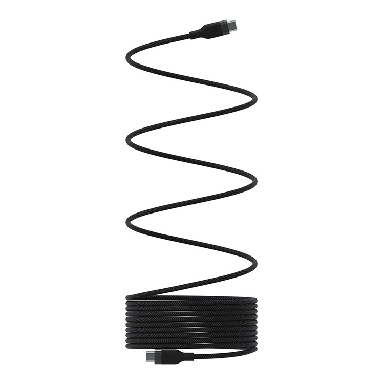 Кабель Energea HELIX USB-C to USB-C 100W 480 Mbps Magnetic Black 1.5 м