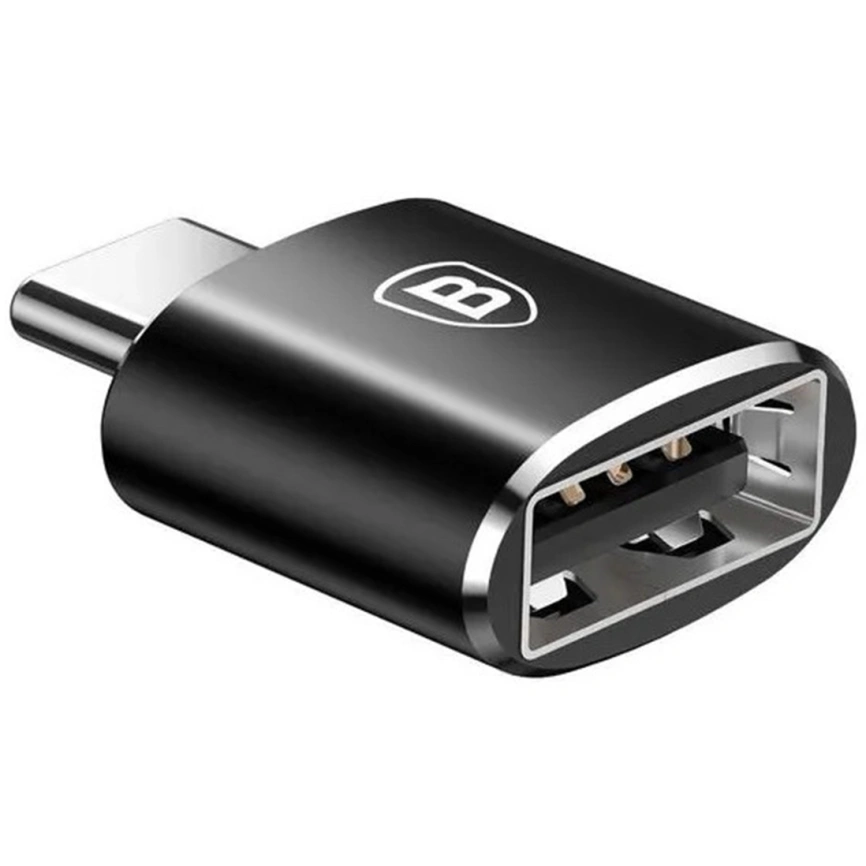 Переходник Baseus Adapter Converter USB-C - USB-A CATOTG-01 Black