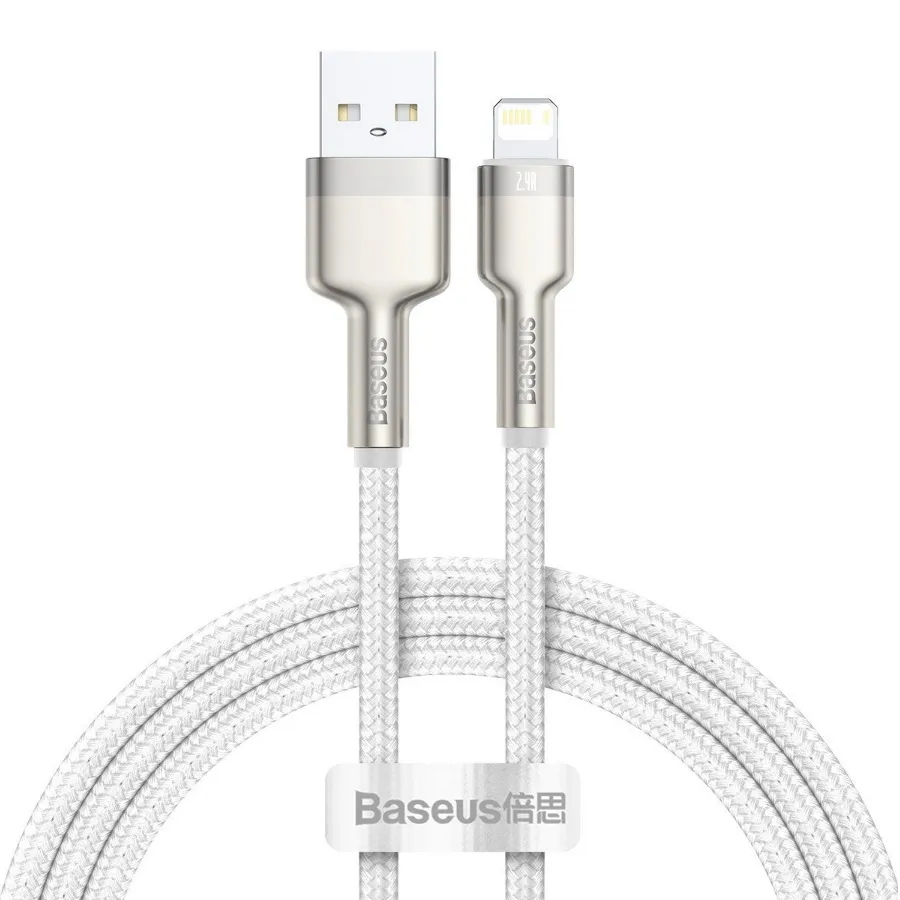 Кабель Baseus Cafule Series Metal (USB) на (Lightning)
