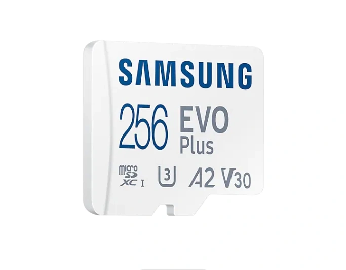 Карта памяти Samsung EVO Plus 256GB MicroSDXC Class 10/UHS-I/U3/130Мб/с MB-MC256KA