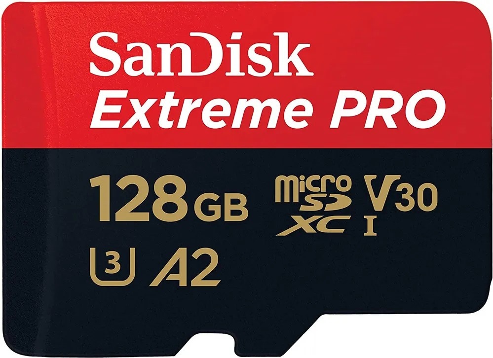 Карта памяти Sandisk Extreme Pro, 128 ГБ