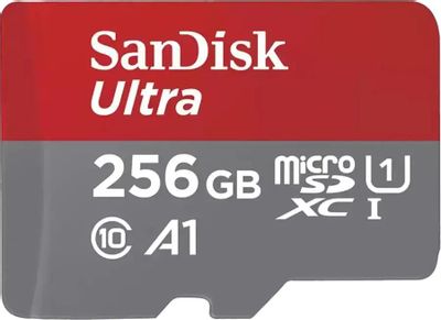 Карта памяти SanDisk Ultra microSDXC 256 ГБ