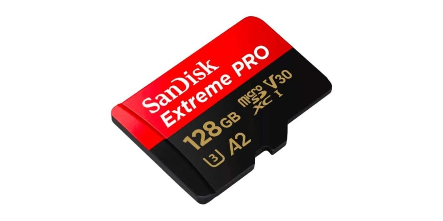 Карта памяти Sandisk Extreme Pro 128GB MicroSDXC Class 10/UHS-I/U3/V30/A2/170 Мб/с SDSQXCY-128G-GN6MA