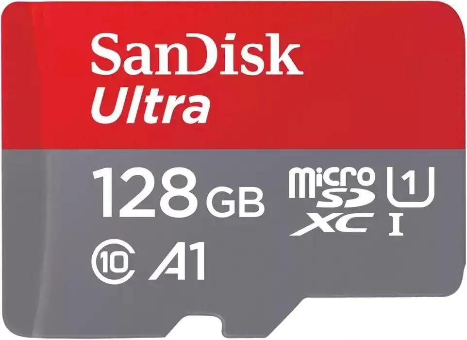 Карта памяти SanDisk Ultra microSDXC 128 ГБ