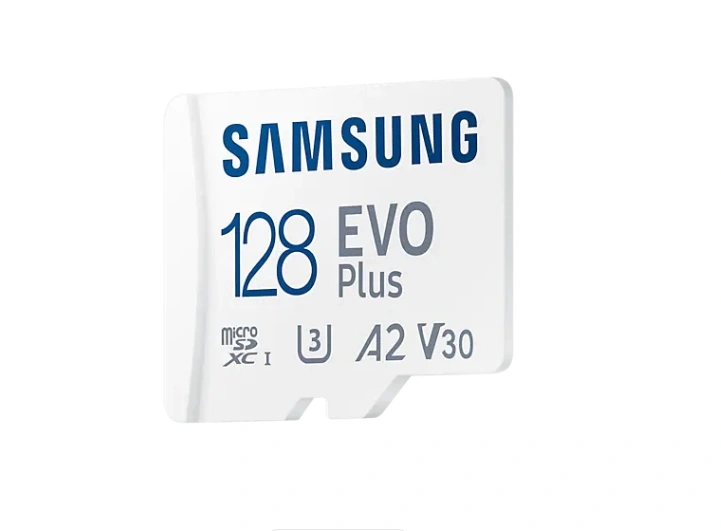 Карта памяти Samsung EVO Plus 128GB MicroSDXC Class 10/UHS-I/U3/130Мб/с MB-MC128KA