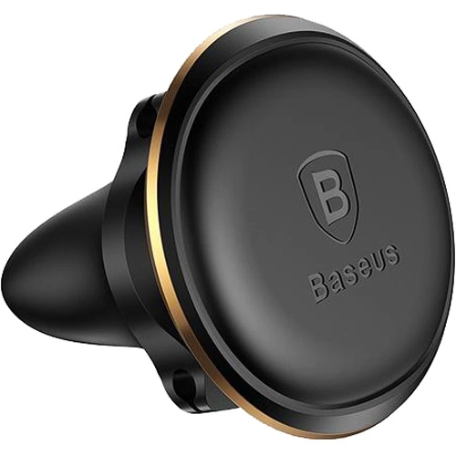 Автомобильный держатель Baseus Magnetic Air Vent Car Mount Holder( SUGX-A0V) Gold