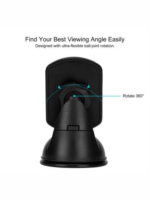 Держатель магнитный Pitaka MagMount Suction Cup Car Mount без Qi