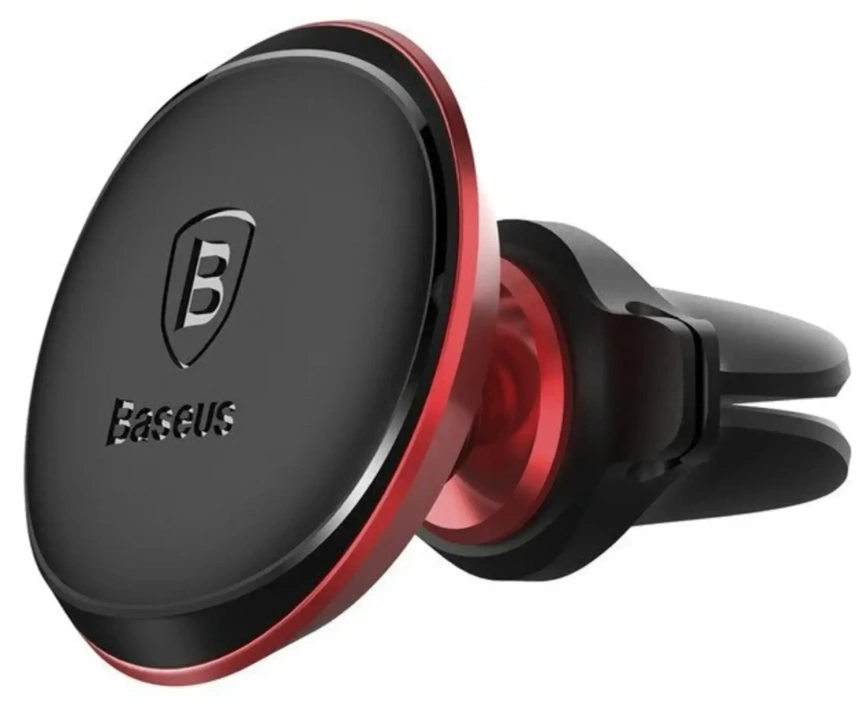 Автомобильный держатель Baseus Magnetic Air Vent Car Mount Holder (SUGX-A09) Red