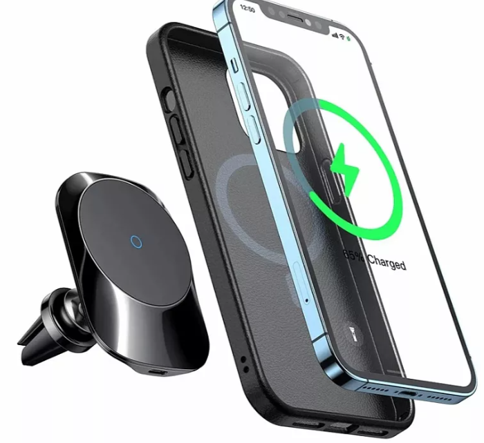 Автодержатель Mcdodo Magnetic Wireless Charger Qi 15W CH-7071 Black
