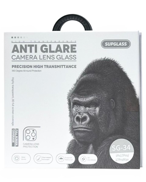 Защитное стекло для задней камеры Supglass SG-34 iPhone 17 Pro/17 Pro Max