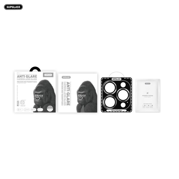 Защитное стекло для задней камеры Supglass SG-31 iPhone 17 Pro/17 Pro Max Голубой