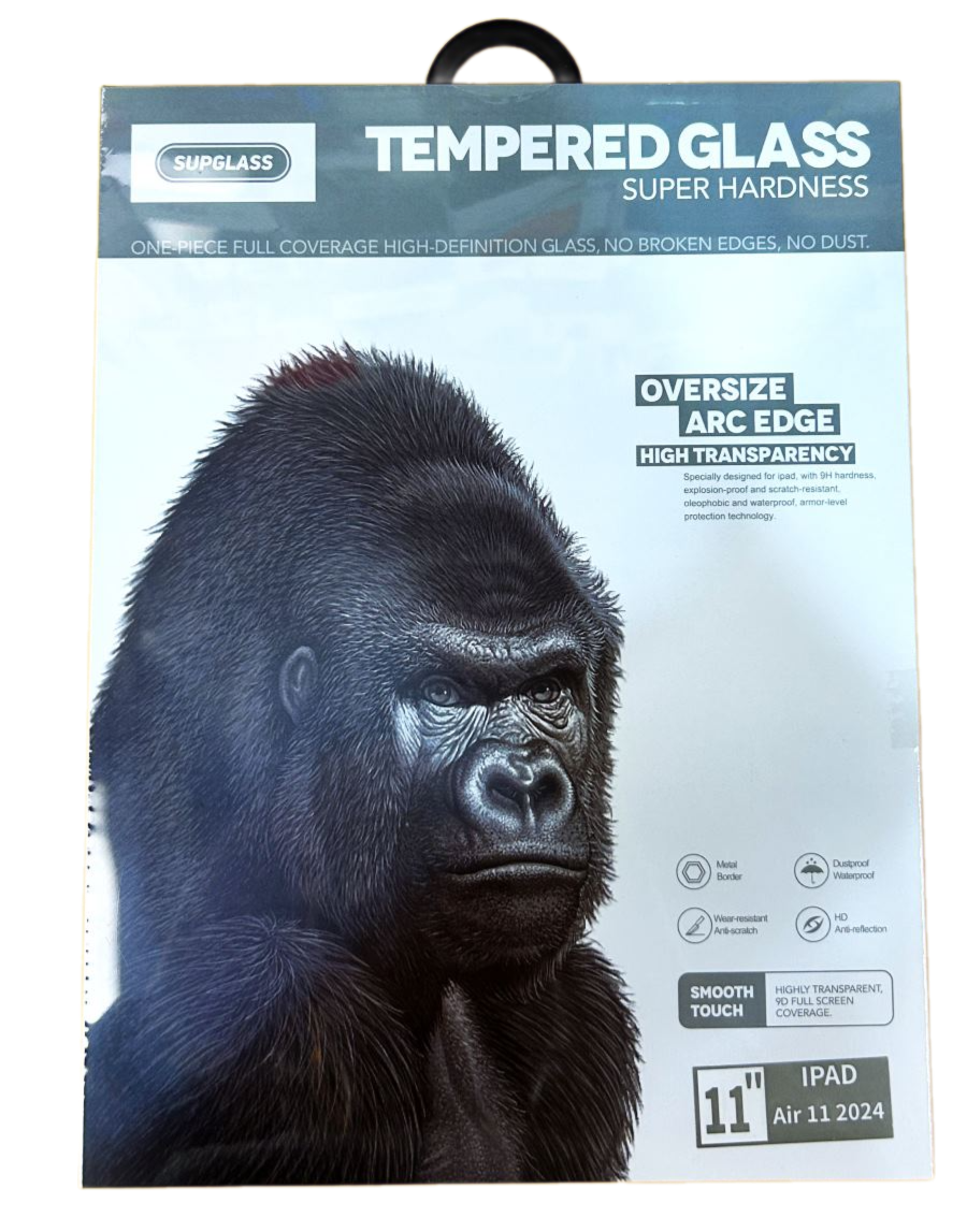 Защитное стекло SupGlass XC-20 Ipad Glass Oversize ARC Edge Transparnt Ipad Air 11" (2024)