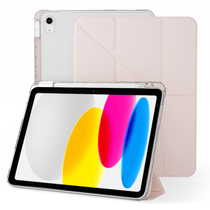 Чехол-книжка для Apple iPad 10 2022 (10.9") / A16 2025 Gurdini Origami Case, Pink