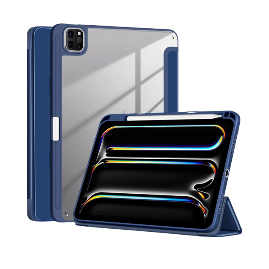 Чехол Mosbros Pinyue для iPad Pro 11" (M4, 2024) Темно-синий