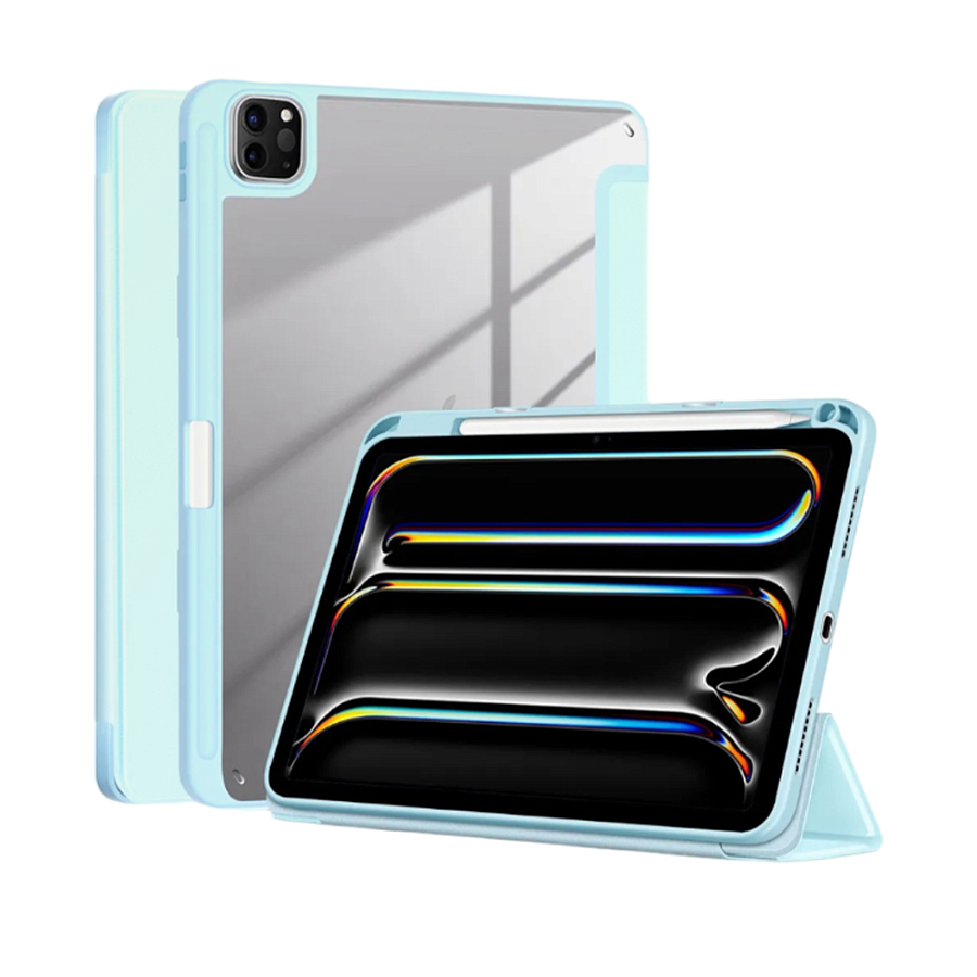 Чехол Mosbros Pinyue для iPad Pro 11" (M4, 2024) Голубой
