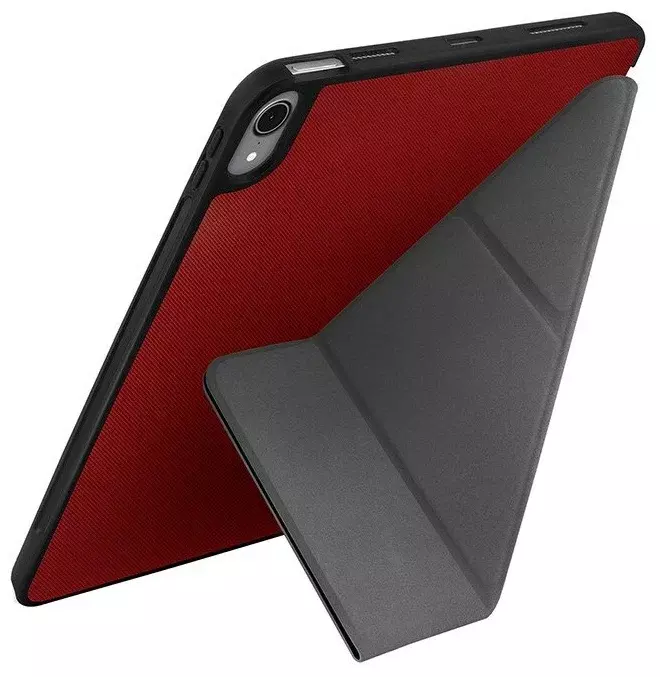 Чехол Uniq Transforma Rigor Anti-microbial для iPad Air 10.9 (2022/2020) с отсеком для стилуса, Красный