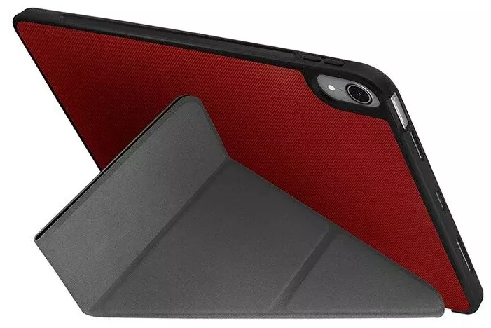 Чехол Uniq Transforma Rigor Anti-microbial для iPad Air 10.9 (2022/2020) с отсеком для стилуса, Красный