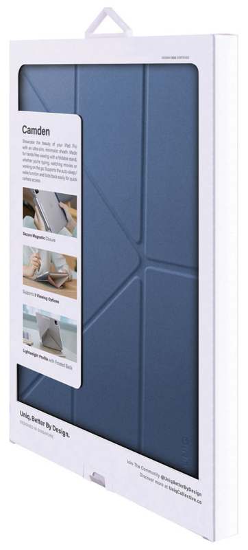Чехол Uniq Camden для iPad Pro 11" (2021), Голубой