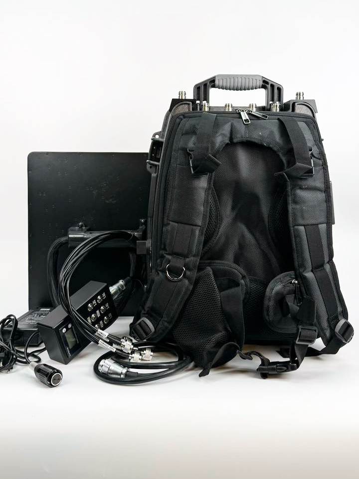 ГАРПИЯ 6 КАНАЛОВ / РЭБ РЮКЗАК ПОДАВИТЕЛЬ ДРОНОВ / МОЩНОСТЬ 300ВТ