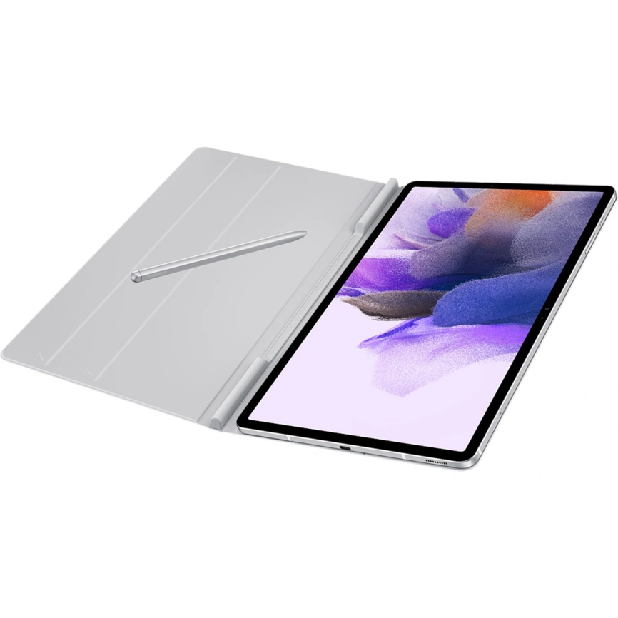 Чехол-книжка Samsung Book Cover для Tab S8 Plus Silver (EF-BT730)