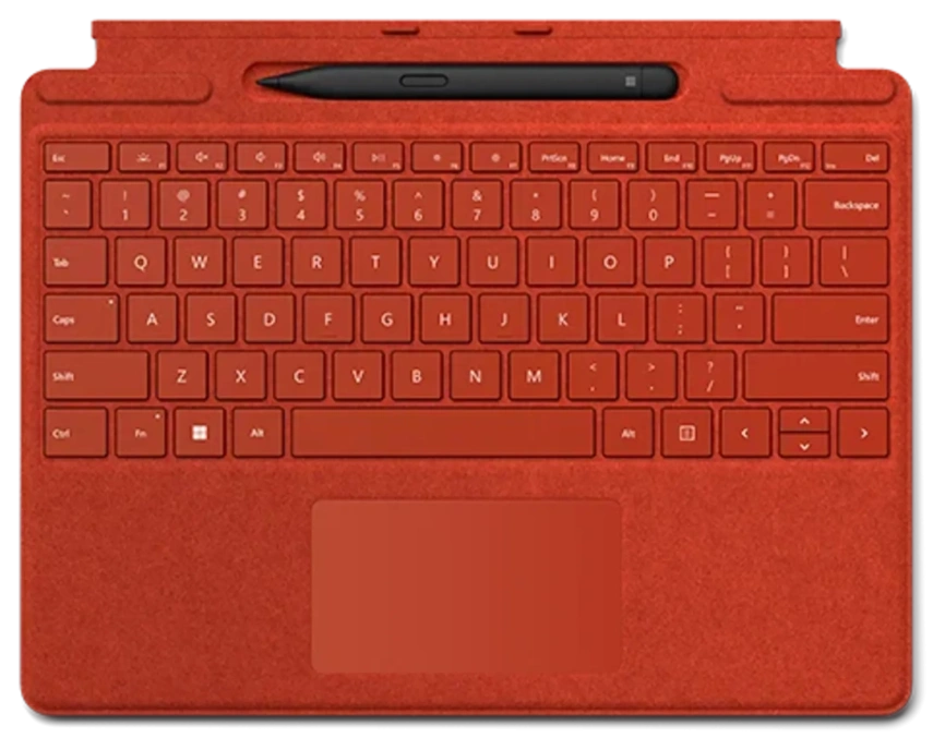 Клавиатура Microsoft Surface Pro Signature Keyboard + Slim Pen 2 Poppy Red