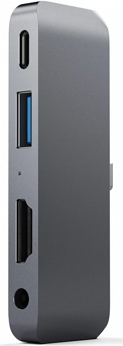 Хаб Satechi USB-C 4 в 1 (ST-TCMPHM) Space Gray