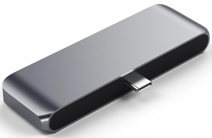 Хаб Satechi USB-C 4 в 1 (ST-TCMPHM) Space Gray