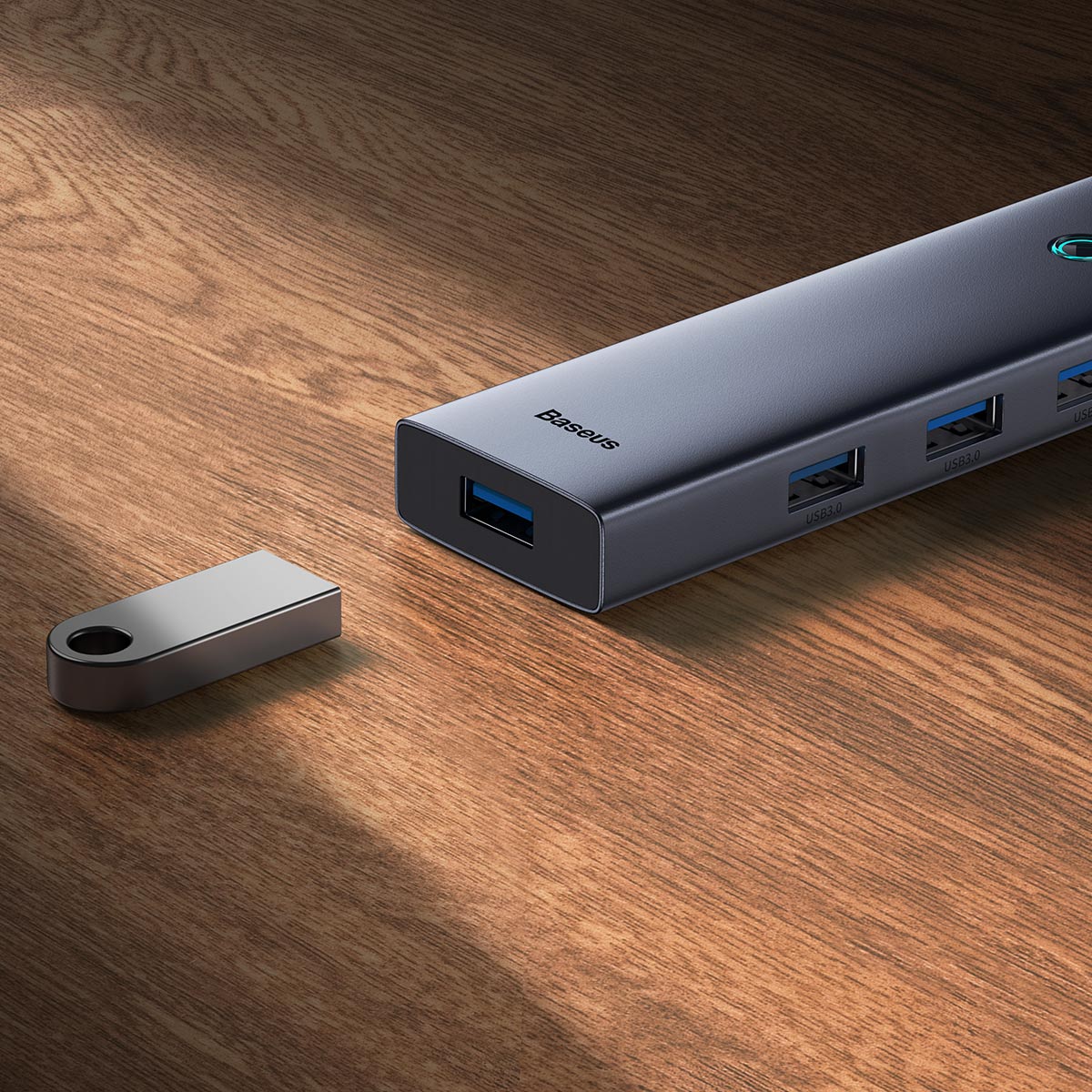 Хаб Baseus UltraJoy Series 4-Port (B0005280A813-03)