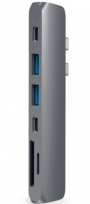 Хаб Satechi USB-C 7 в 1 (ST-CMBPM) Space gray