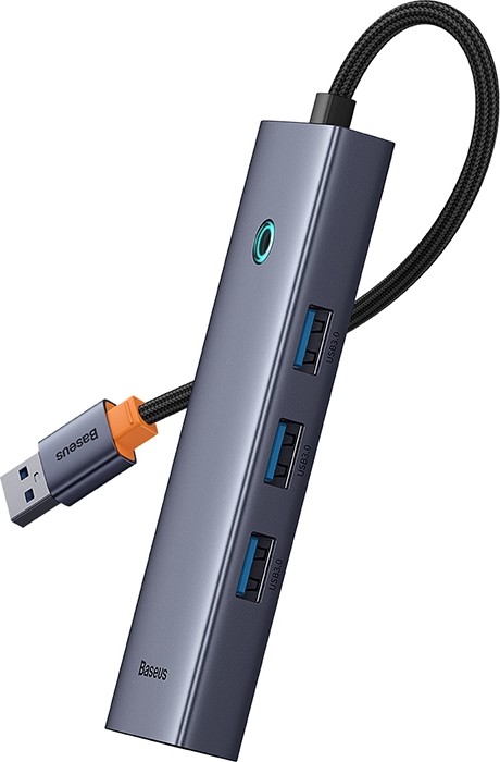 Хаб Baseus BS-OH109 USB Space Grey (B0005280A813-01)