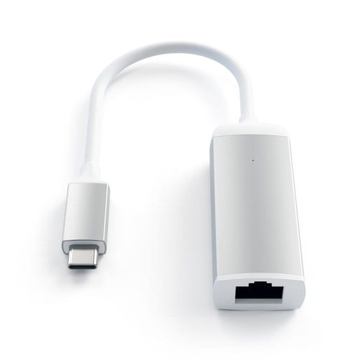 Адаптер Satechi USB-C / Ethernet серебристый (ST-TCENS)