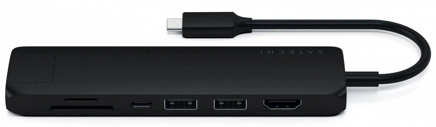 Хаб Satechi USB-C 7 в 1 (ST-UCSMA3K) Black