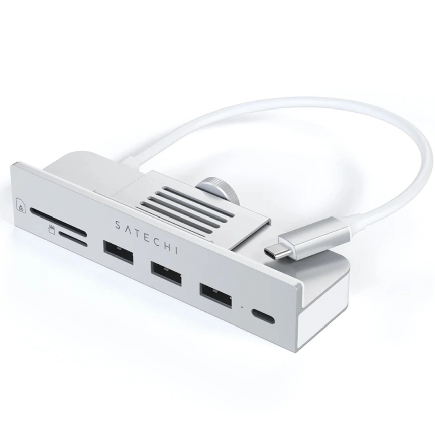 Хаб Satechi USB-C 6 в 1 (ST-UCICHS) Silver