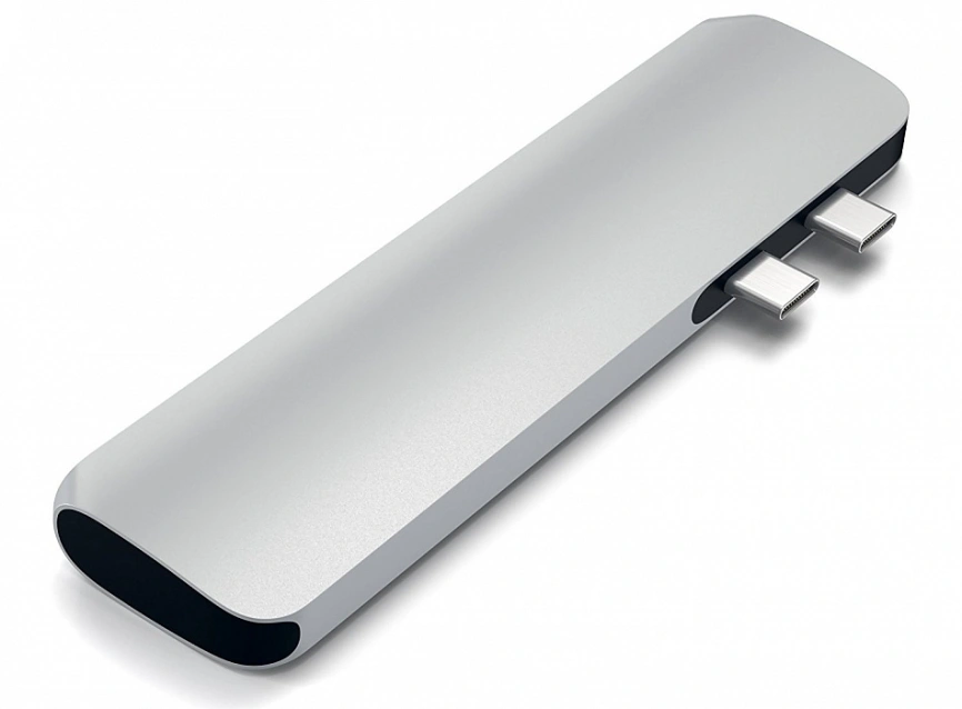 Хаб Satechi USB-C 7 в 1 (ST-CMBPS) Silver