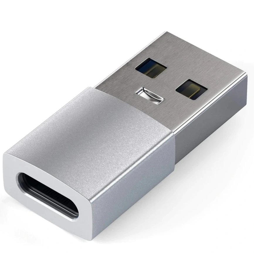 Адаптер Satechi USB-A / USB-C (ST-TAUCS) Silver
