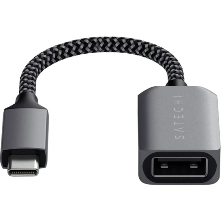 Адаптер Satechi USB-C / USB-A (ST-UCATCM) Space Gray
