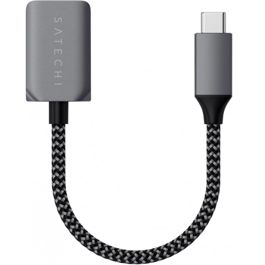 Адаптер Satechi USB-C / USB-A (ST-UCATCM) Space Gray