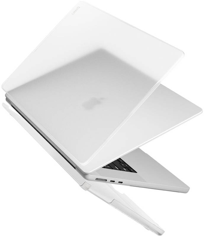Чехол Uniq Husk Pro Claro для MacBook Air 13" (2022-2025 M2-M4), Matte Clear