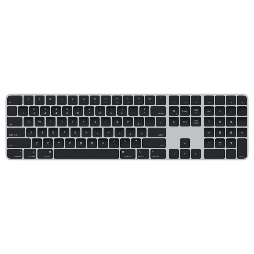 Клавиатура Apple Magic Keyboard with Touch ID and Numeric Keypad, Black