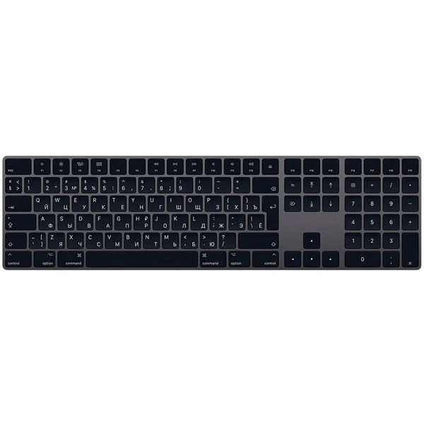 Клавиатура Apple Magic Keyboard with Numeric Keypad, Space Gray