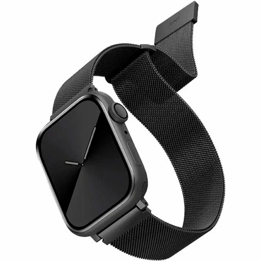 Ремешок Uniq Dante Strap Mesh Steel для Apple Watch 38/40/41 Серый