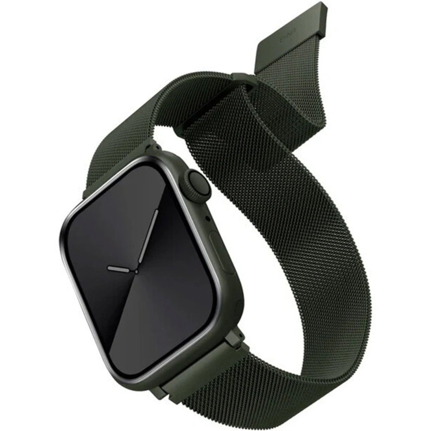 Ремешок Uniq Dante Strap Mesh Steel для Apple Watch 38/40/41 Зеленый