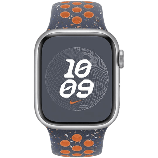 Ремешок для Apple Watch 41mm Blue Flame Nike Sport Band - S/M (MUUT3)