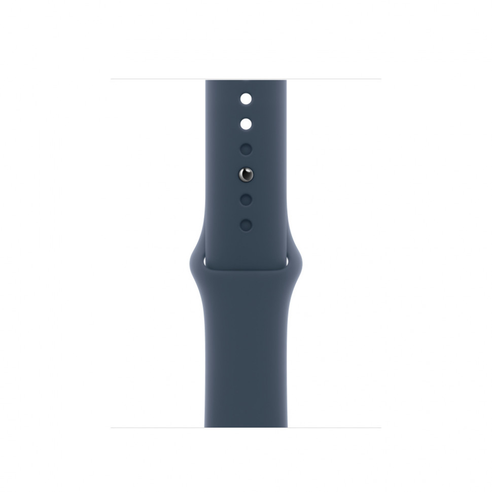 Ремешок спортивный для Apple Watch 41mm Sport Band (S/M) - Синий шторм (Storm Blue) - MT2W3