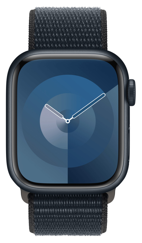 Ремешок для Apple Watch 41 мм, Sport Loop, «тёмная ночь» (MT533)