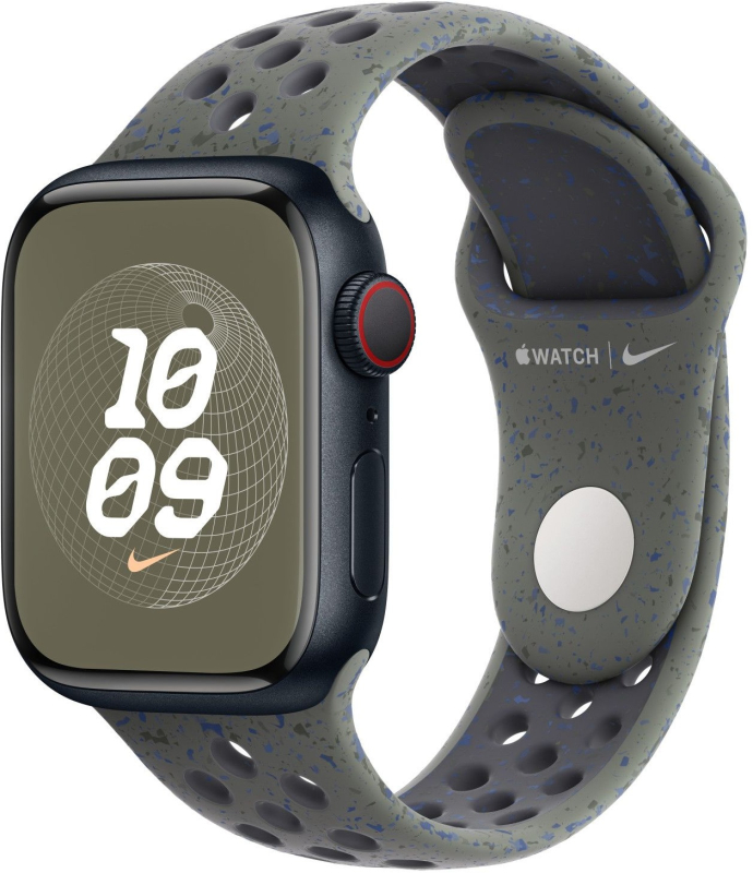 Ремешок для Apple Watch силиконовый Cargo Khaki Nike Sport Band Size S/M (MUUV3)
