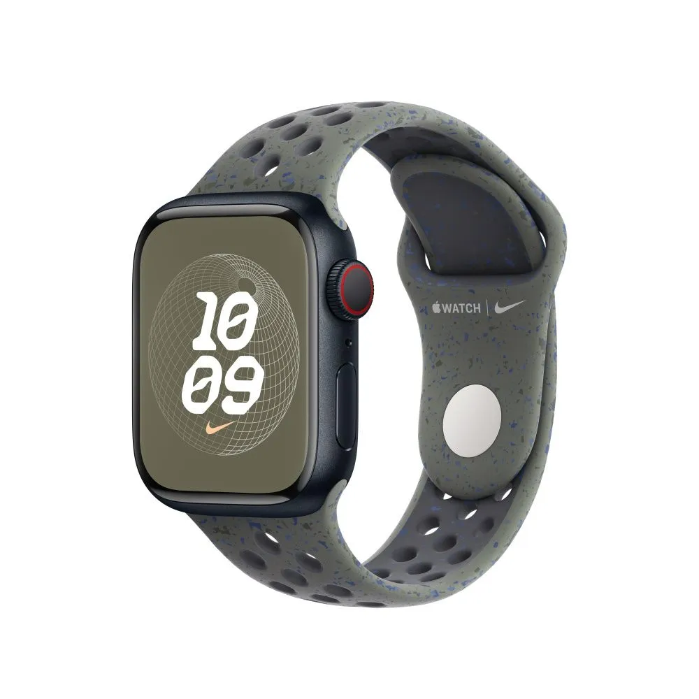 Ремешок для Apple Watch силиконовый Cargo Khaki Nike Sport Band Size M/L (MUUW3FE/A)